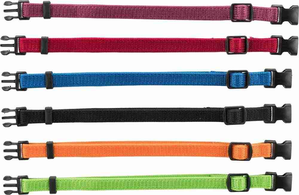 Trixie | Trixie Set Of 6 Puppy Collars Dark Colours