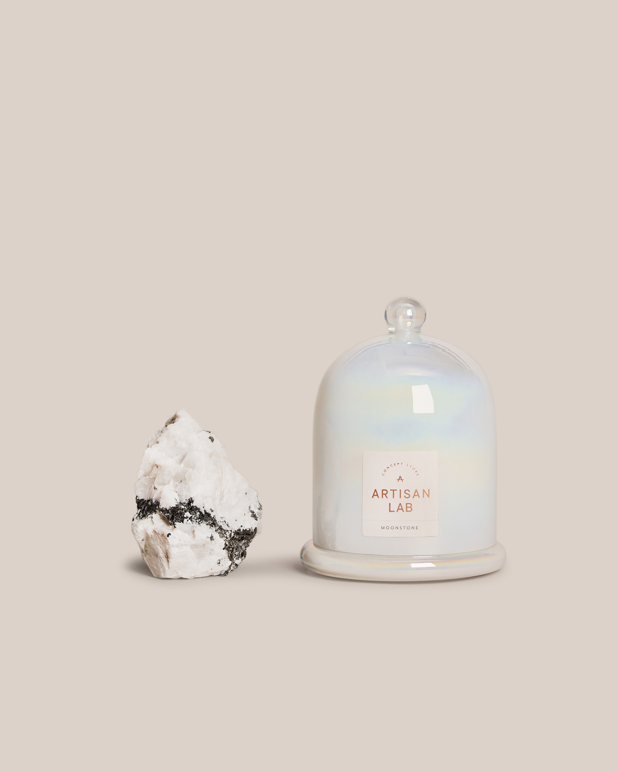 Moonstone Candle