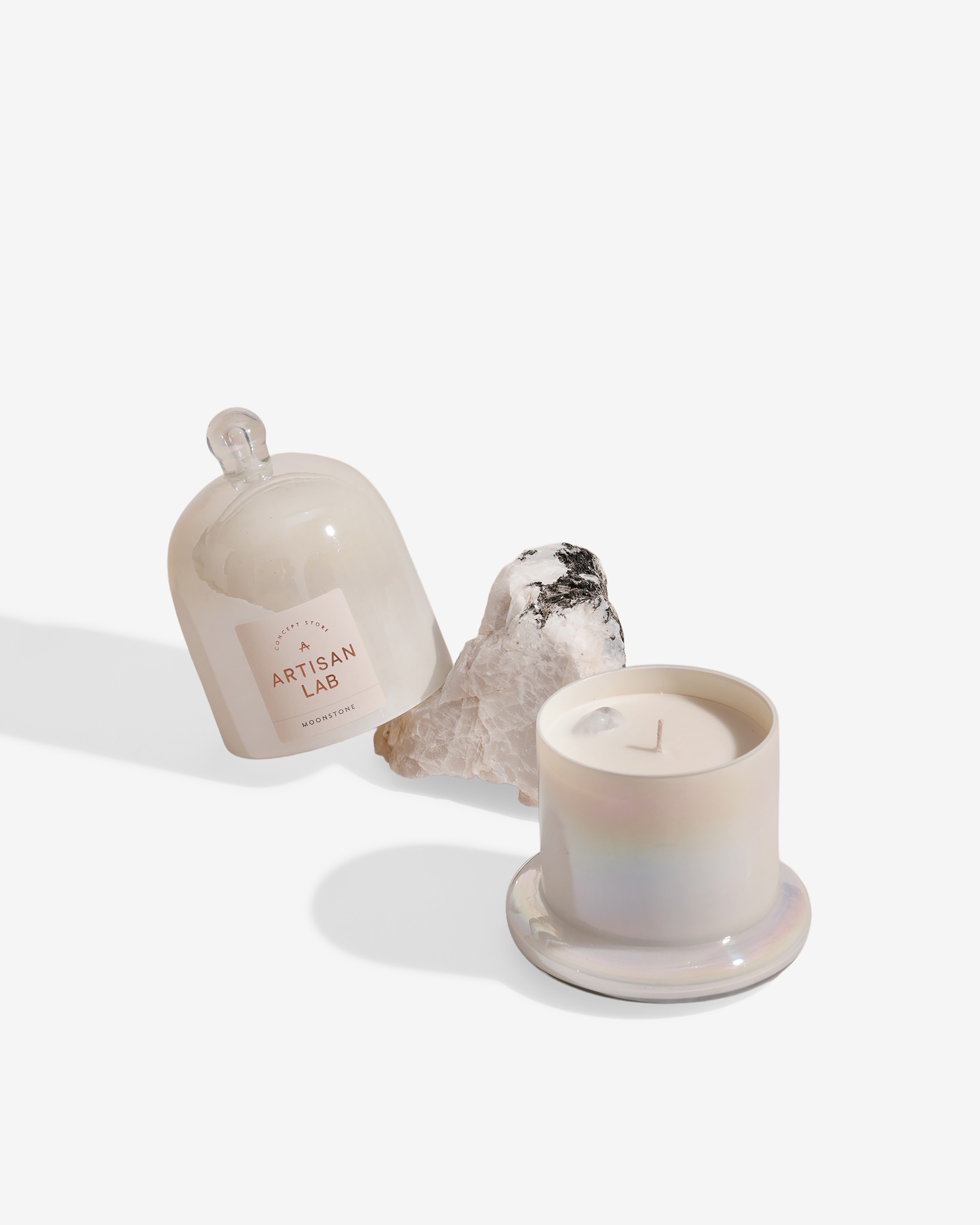 Moonstone Candle