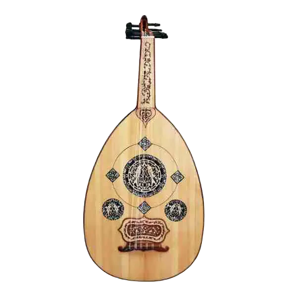 Oud Instrument OUD-202 with Ebony Tuning Pegs, Middle Eastern Lute