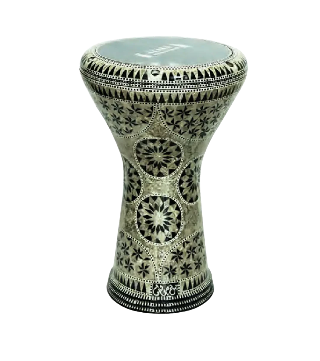 Gawharet El Fan Egyptian Darbuka, 22cm Mother of Pearl Doumbek Tabla