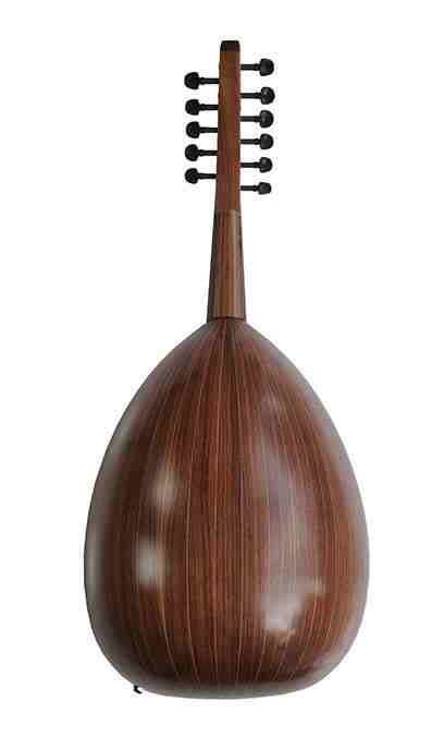 Zeriab C-i0+ Professional Iraqi Oud, 11-String Handcrafted Arabic Lute with Cedar Top 4