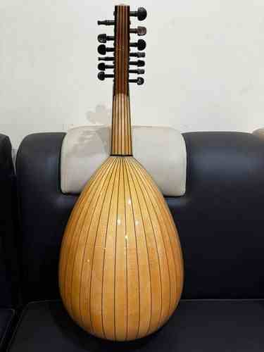 Zeriab C-t1 Professional Turkish Oud, Solid Cedar Top & Sidr Bowl 9