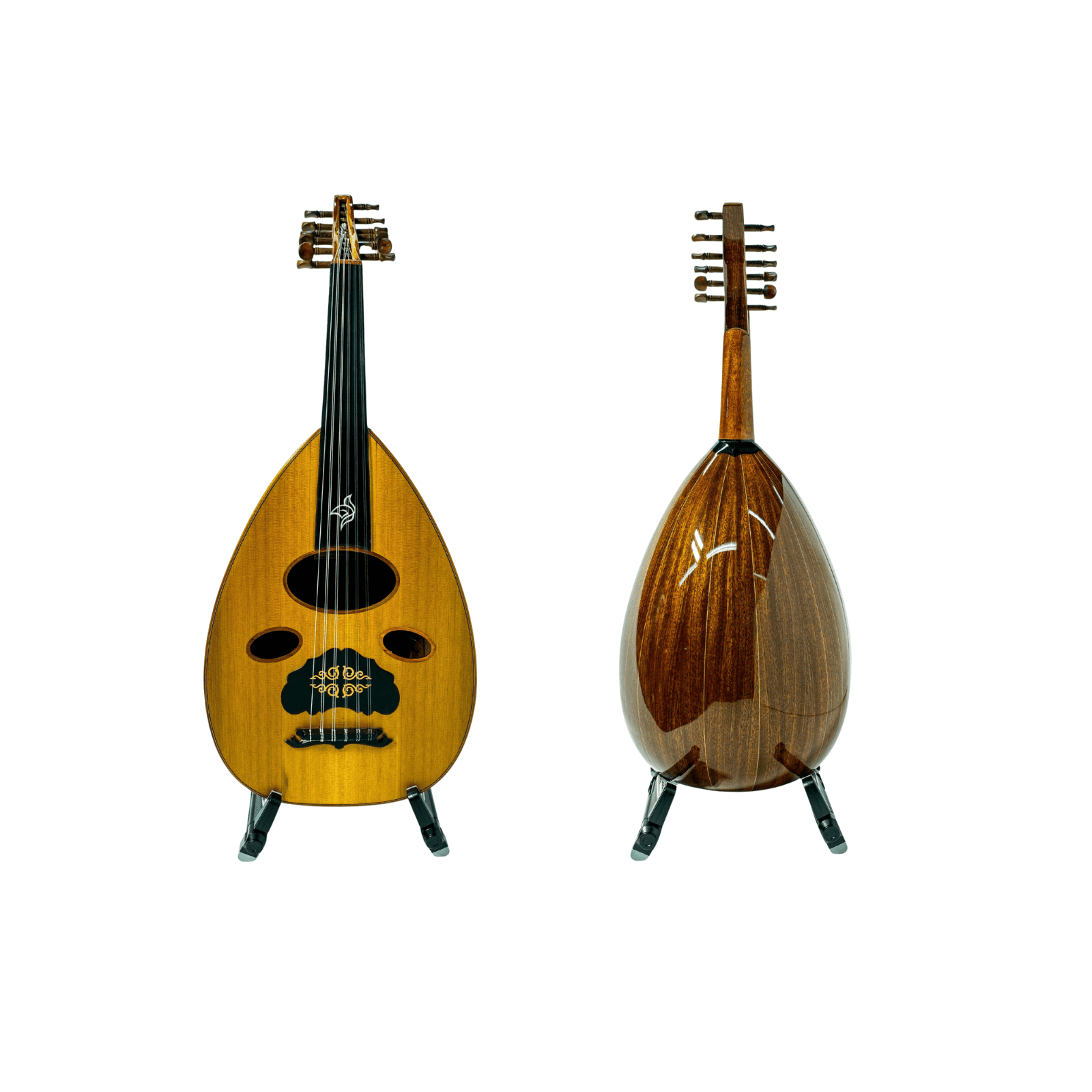 Zeriab C-t1++ Professional Turkish Oud with Solid Cedar Top & Ebony Fingerboard 2