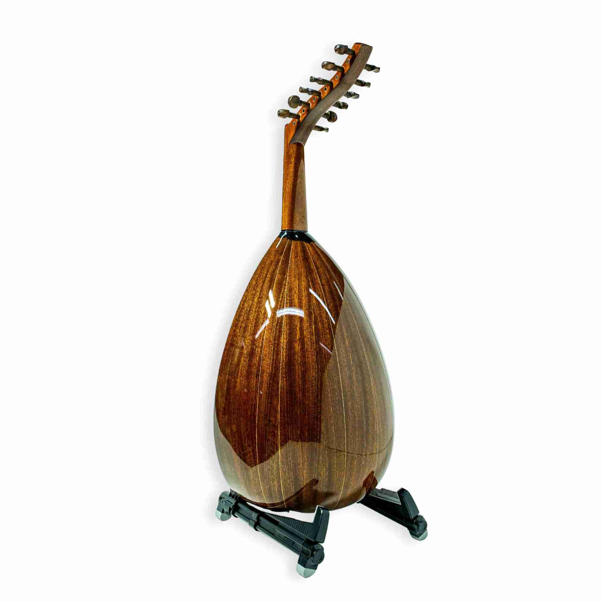 Zeriab C-t1++ Professional Turkish Oud with Solid Cedar Top & Ebony Fingerboard 4