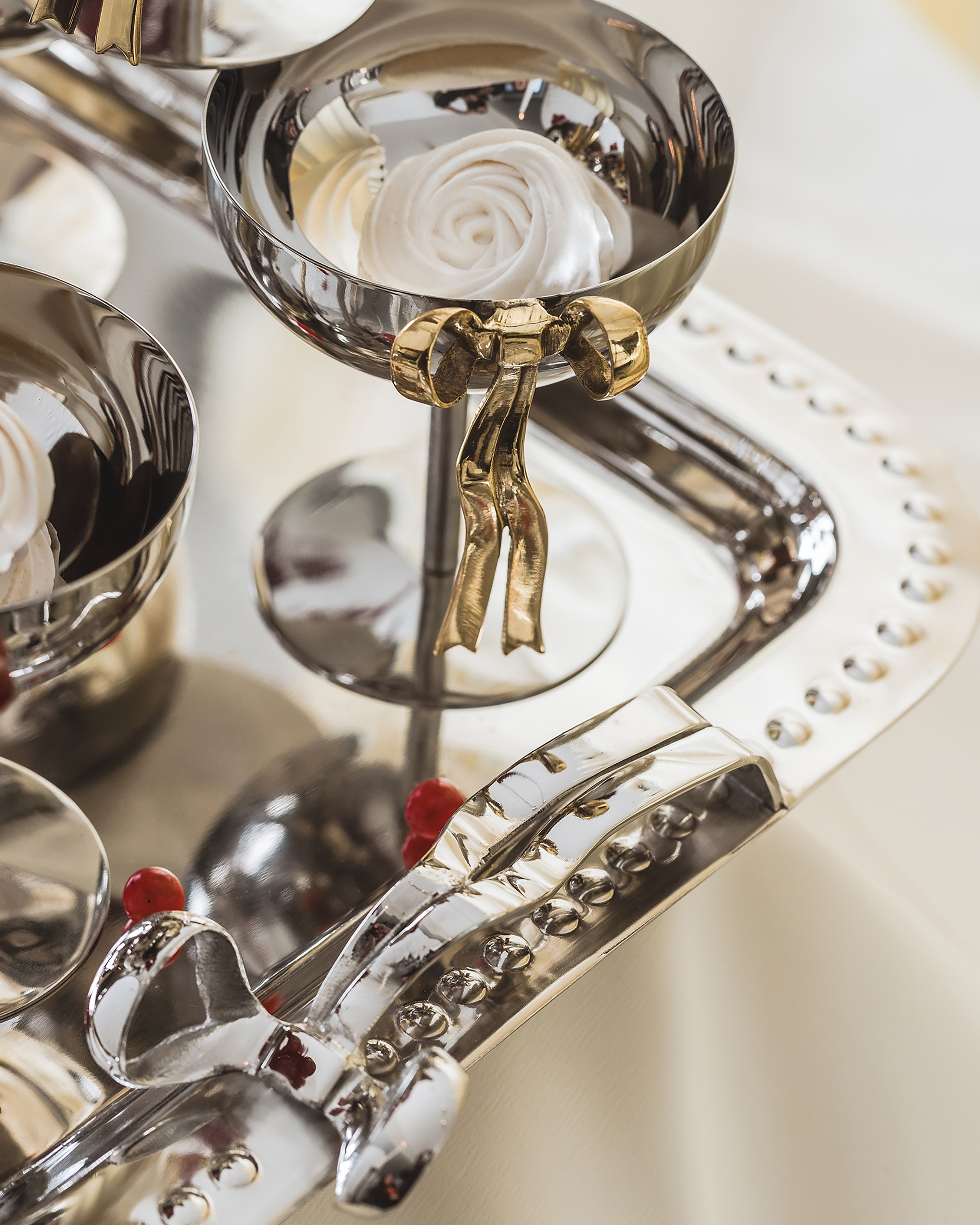 Bow Silver Tray