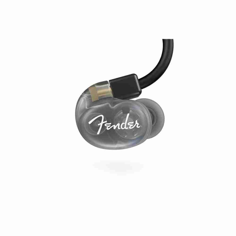 Fender DXA1 Professional In-Ear Monitors, Wired, Transparent Charcoal 6