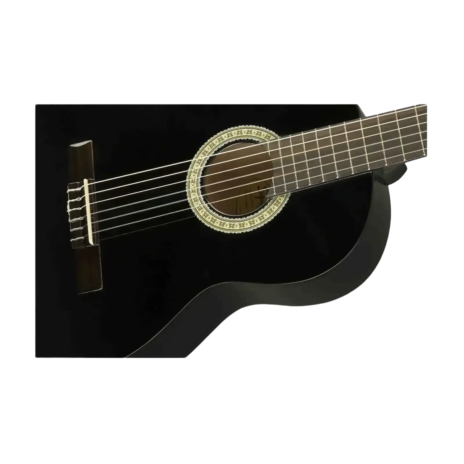 جيتار كلاسيكي Squier by Fender SA-150N بالحجم الكامل بأوتار نايلون، لون طبيعي