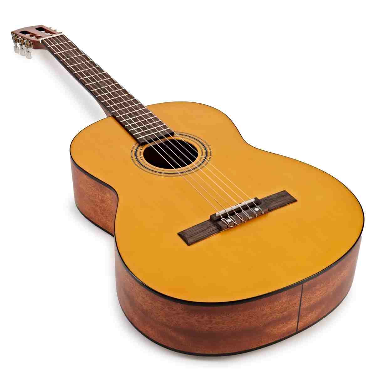 جيتار كلاسيكي كامل الحجم من نوع Fender ESC-110 ذو رقبة عريضة، لون طبيعي 5