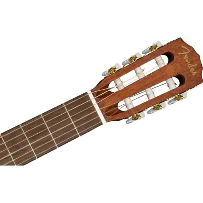 جيتار كلاسيكي كامل الحجم من نوع Fender ESC-110 ذو رقبة عريضة، لون طبيعي 10