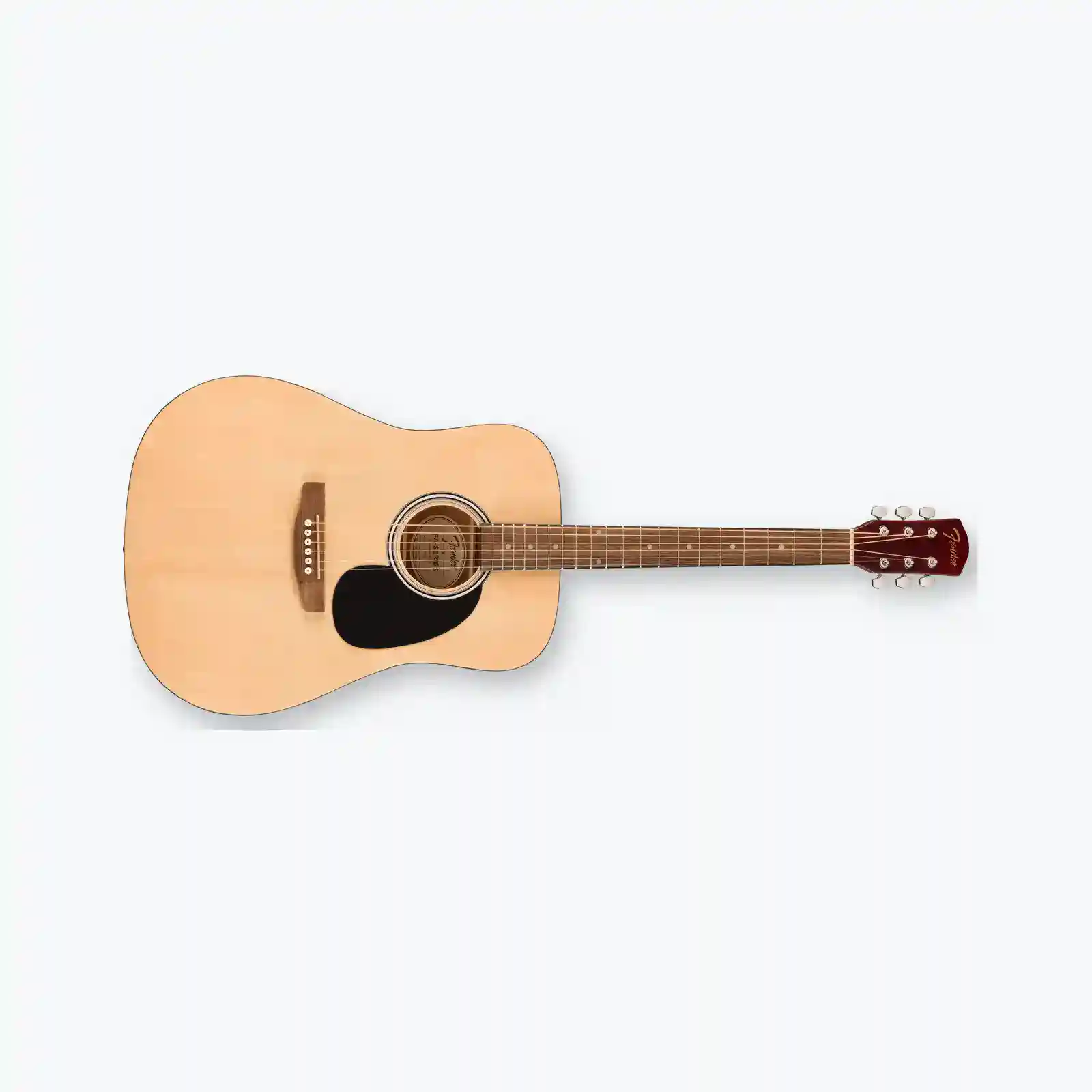 جيتار Fender FA-25 Dreadnought أكوستيك بـ 6 أوتار، لليد اليمنى، أسود 2