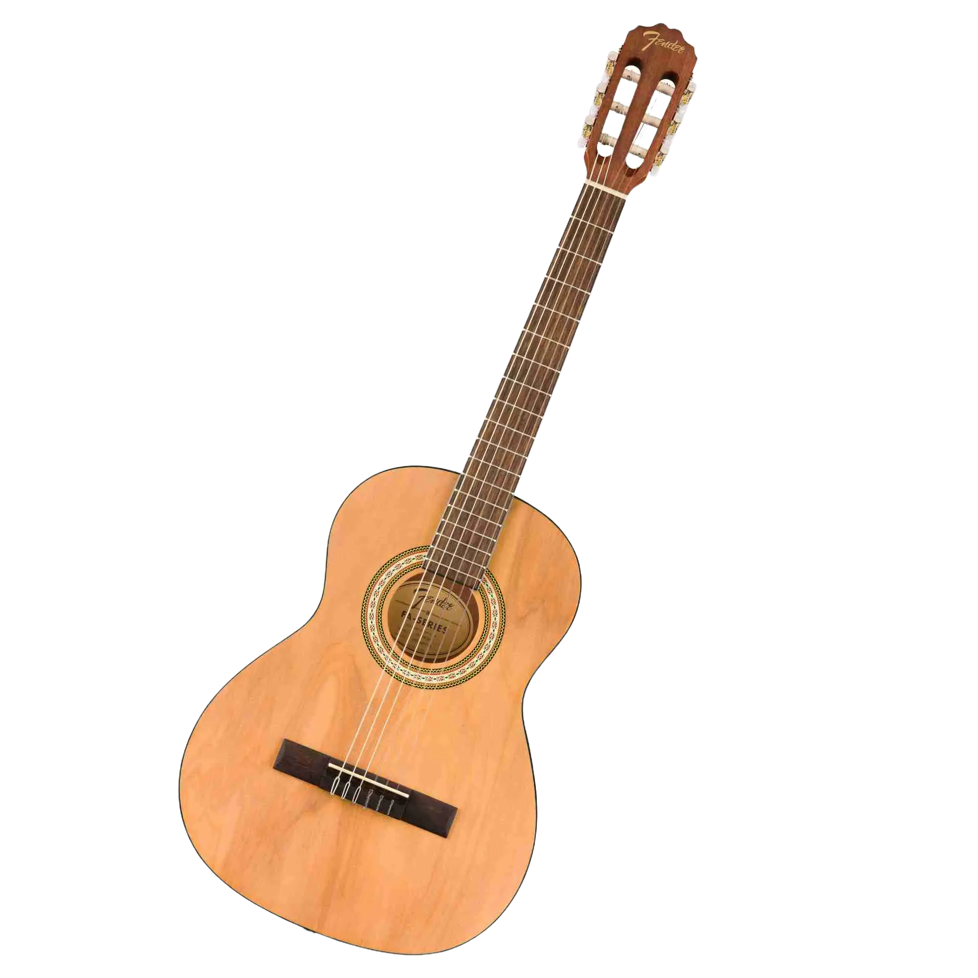 Fender FA-25N 3/4 Size Nylon-String Acoustic Guitar, Natural 1