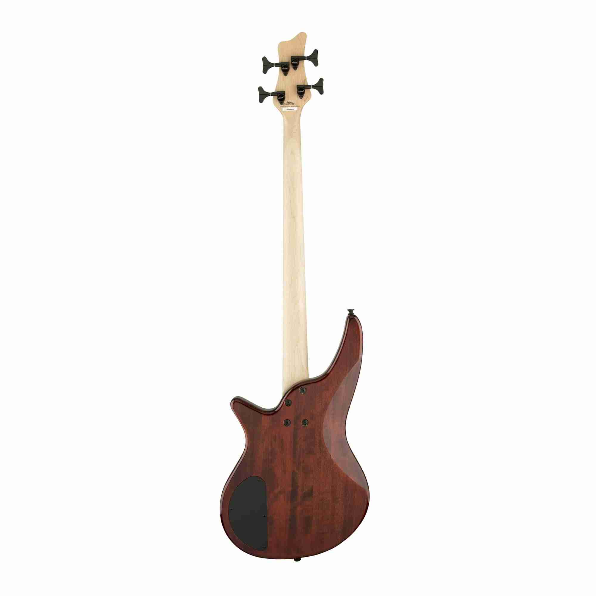 جيتار باص كهربائي Jackson JS Series Spectra Bass JS2 بأربعة أوتار، بني تبغي متدرج 2