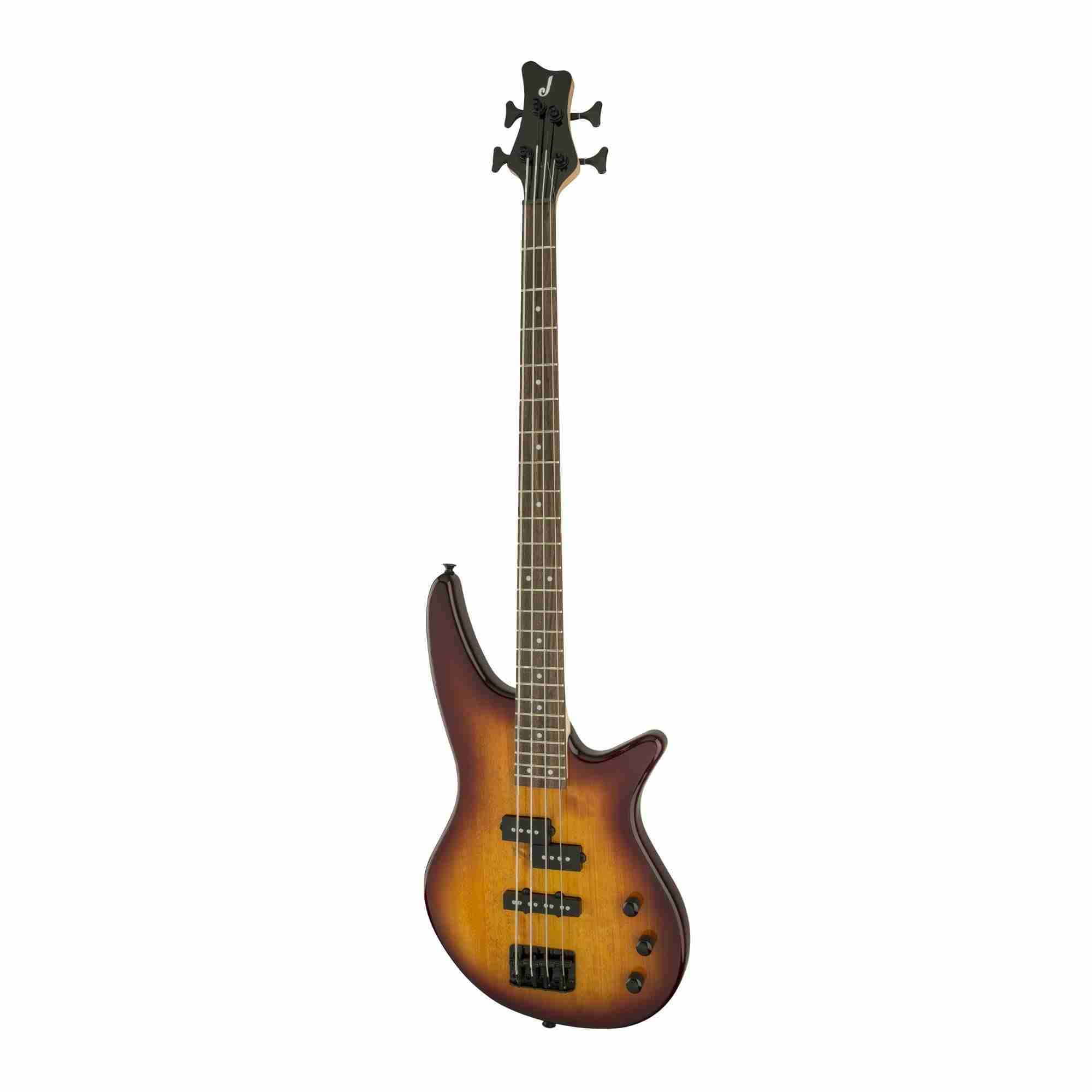 جيتار باص كهربائي Jackson JS Series Spectra Bass JS2 بأربعة أوتار، بني تبغي متدرج 3