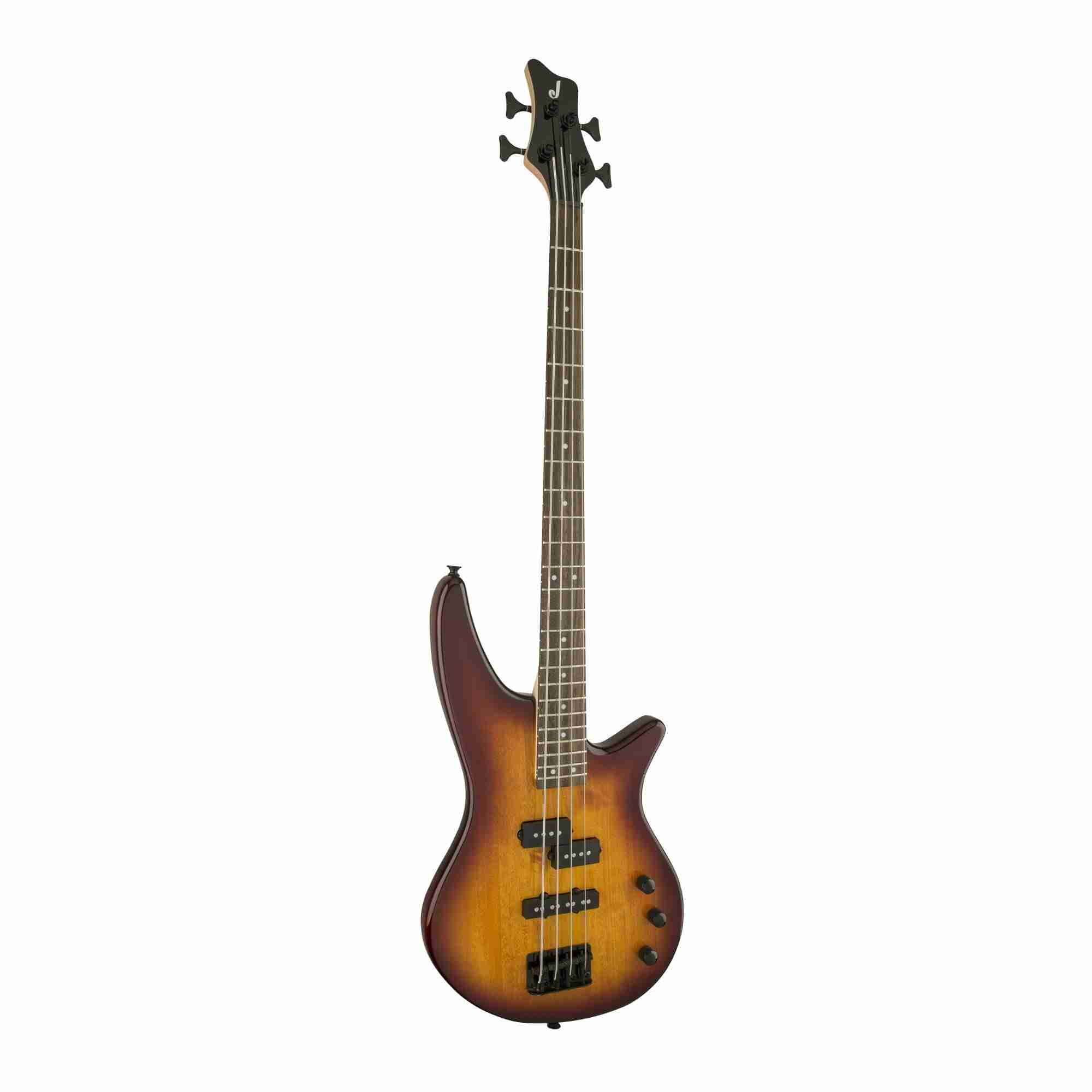 جيتار باص كهربائي Jackson JS Series Spectra Bass JS2 بأربعة أوتار، بني تبغي متدرج 4