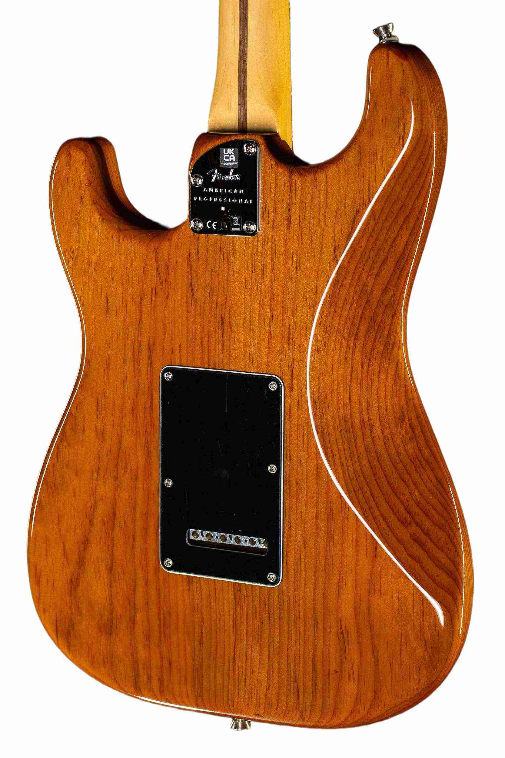 Fender American Professional II Stratocaster Electric Guitar, Roasted Pine with Rosewood Fingerboard 4