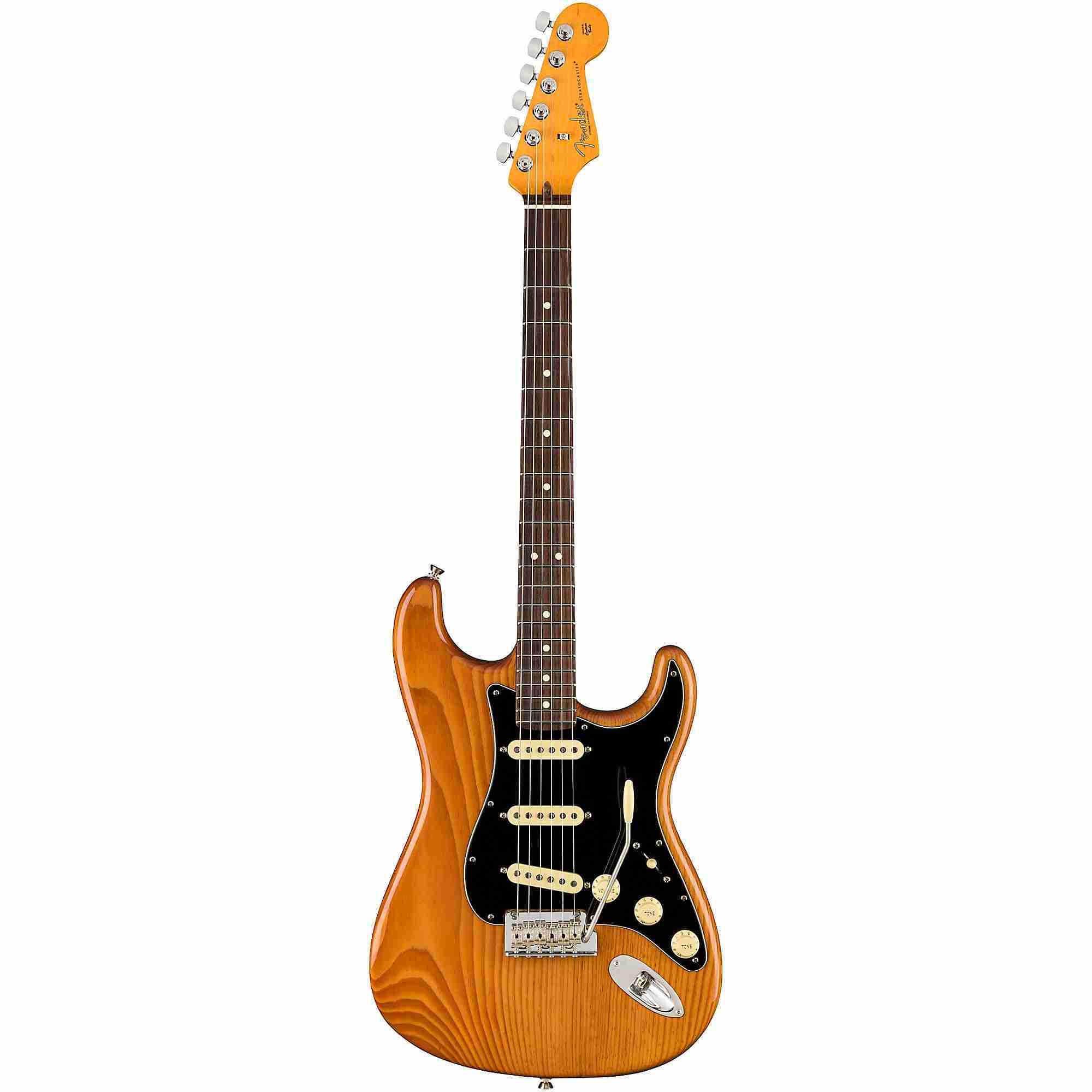Fender American Professional II Stratocaster Electric Guitar, Roasted Pine with Rosewood Fingerboard 10