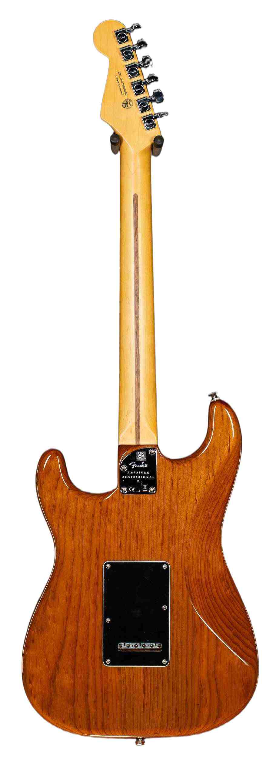 Fender American Professional II Stratocaster Electric Guitar, Roasted Pine with Rosewood Fingerboard 2