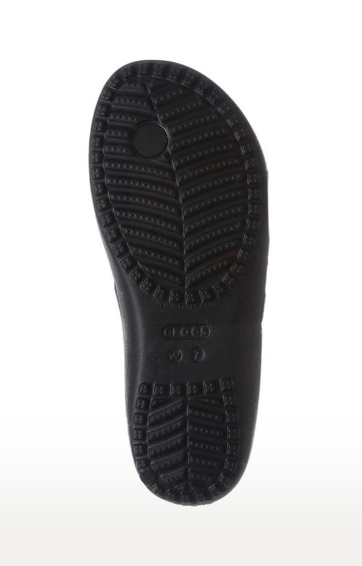 Crocs | Women's Black Solid Slippers 2