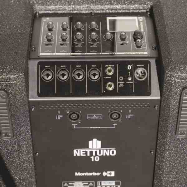 Montarbo NETTUNO 10 Portable All-in-One Column PA System with Mixer and Bluetooth 4