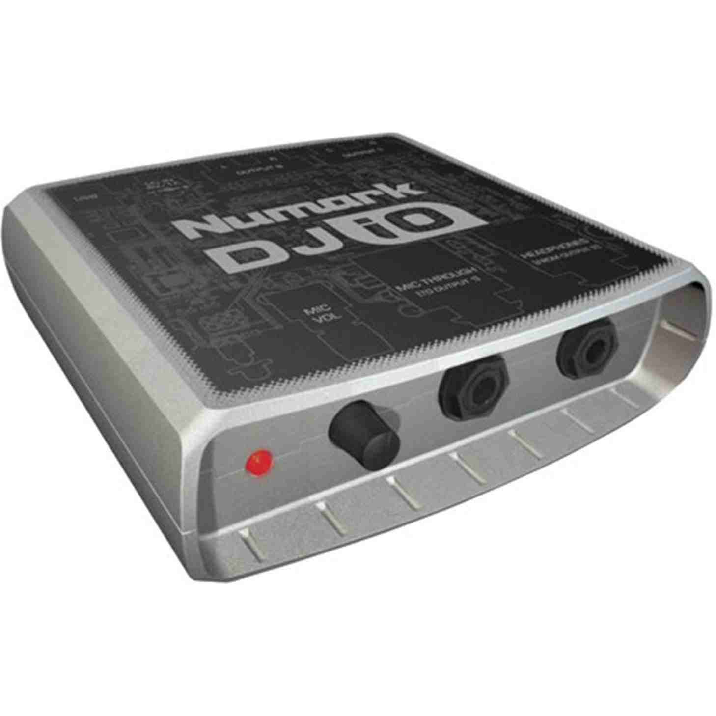 واجهة صوت DJ محمولة عبر USB من Numark طراز DJ|iO مع مخرجين ستيريو 2