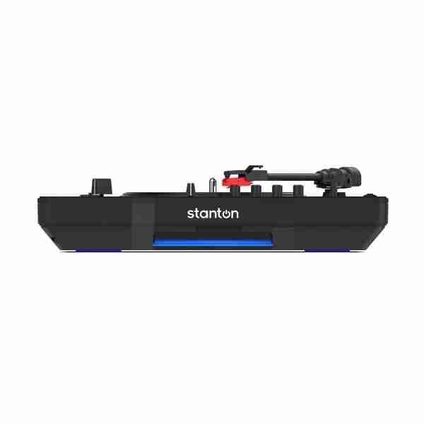 طاولة دوارة محمولة Stanton STX للسكراتش مزودة بتقنية Bluetooth وInnofader Nano 2