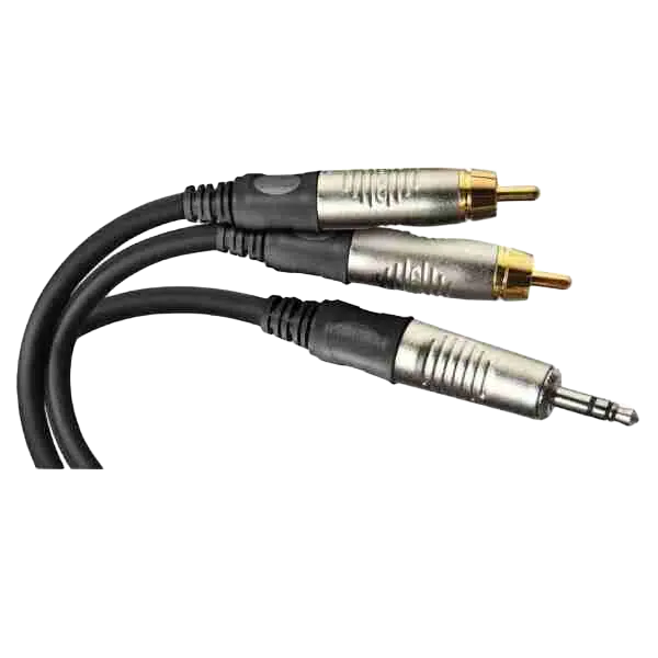 كابل إدخال Proel Dht-520 مقاس 3.5+2Xrca بطول 1.8M 1