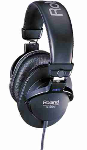 Roland RH-200 Closed-Back Studio Monitor Headphones, Black 7