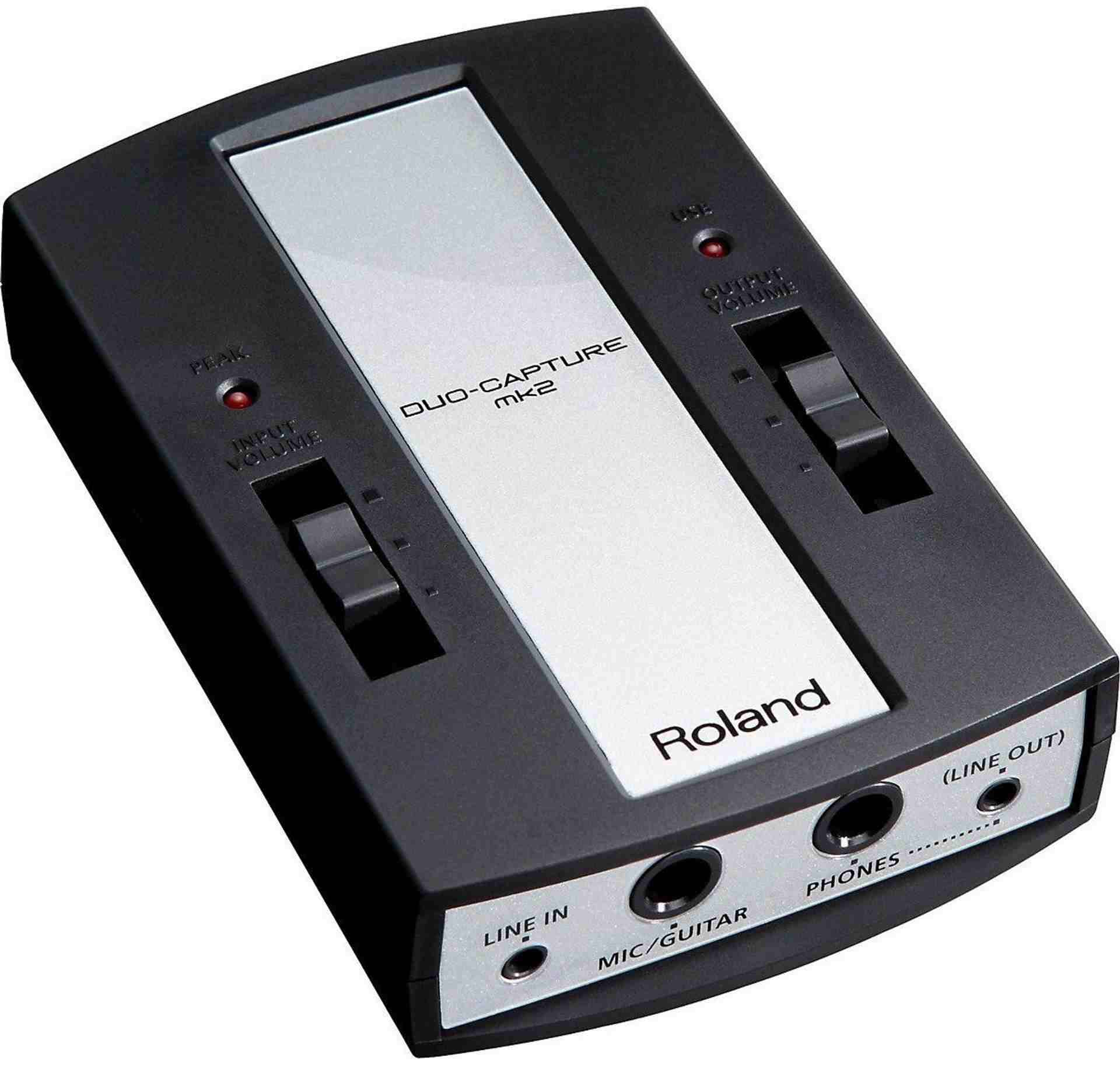 Roland DUO-CAPTURE mk2 واجهة صوتية USB بمدخلين ومخرجين 2