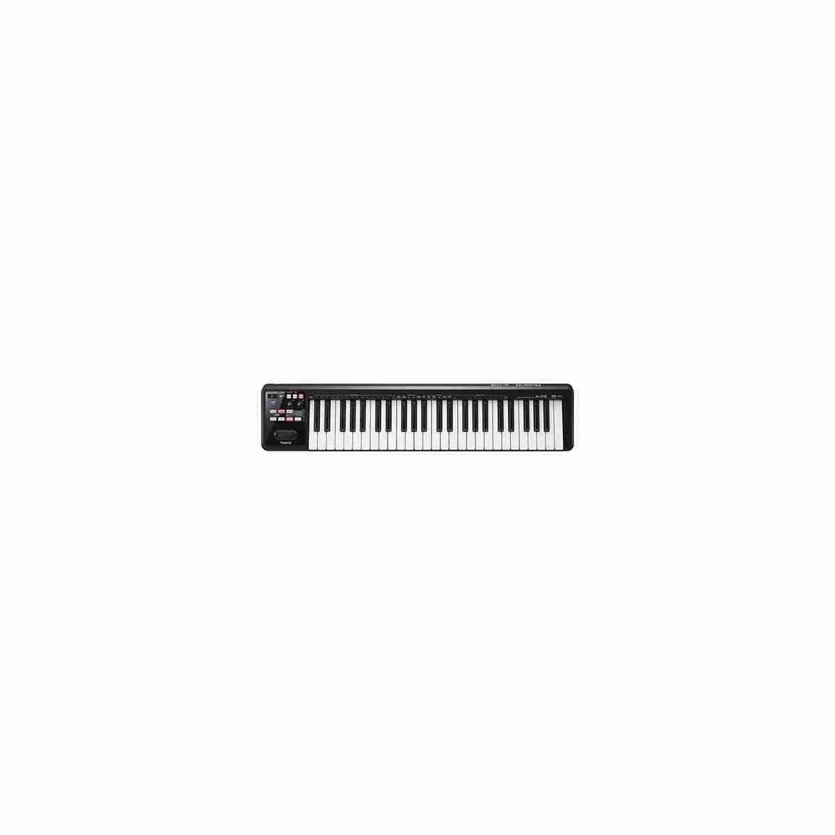 Roland A-49 لوحة مفاتيح تحكم MIDI، 49 مفتاحًا تعمل بالطاقة عبر منفذ USB 3