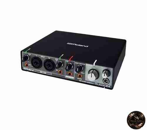 واجهة صوت Roland Rubix24 2x4 USB مع MIDI وضاغط/محدد 4