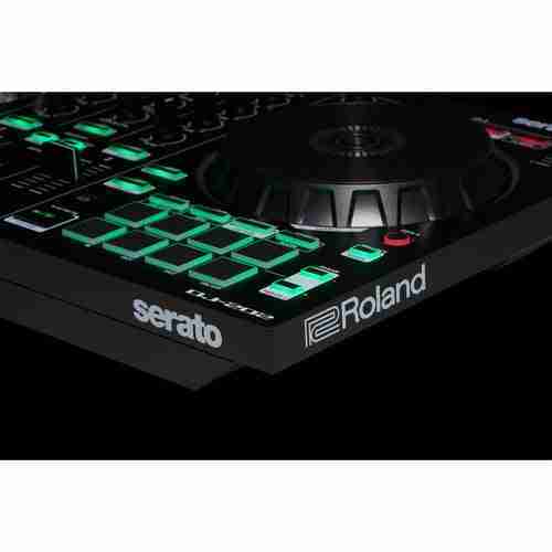 Roland DJ-202 Two-Channel Four-Deck Serato DJ Controller with TR Drum Machine Sounds 2