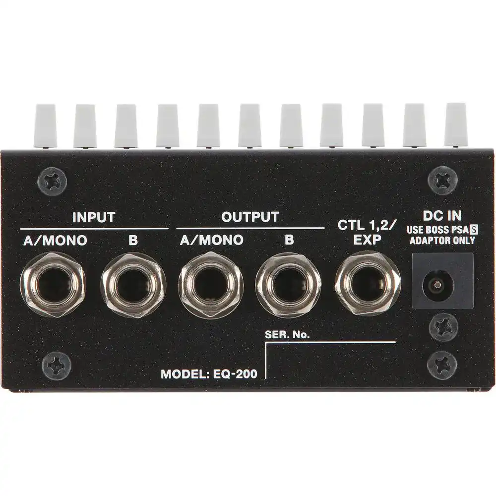 Boss EQ-200 Graphic Equalizer Pedal for Guitar and Bass 3