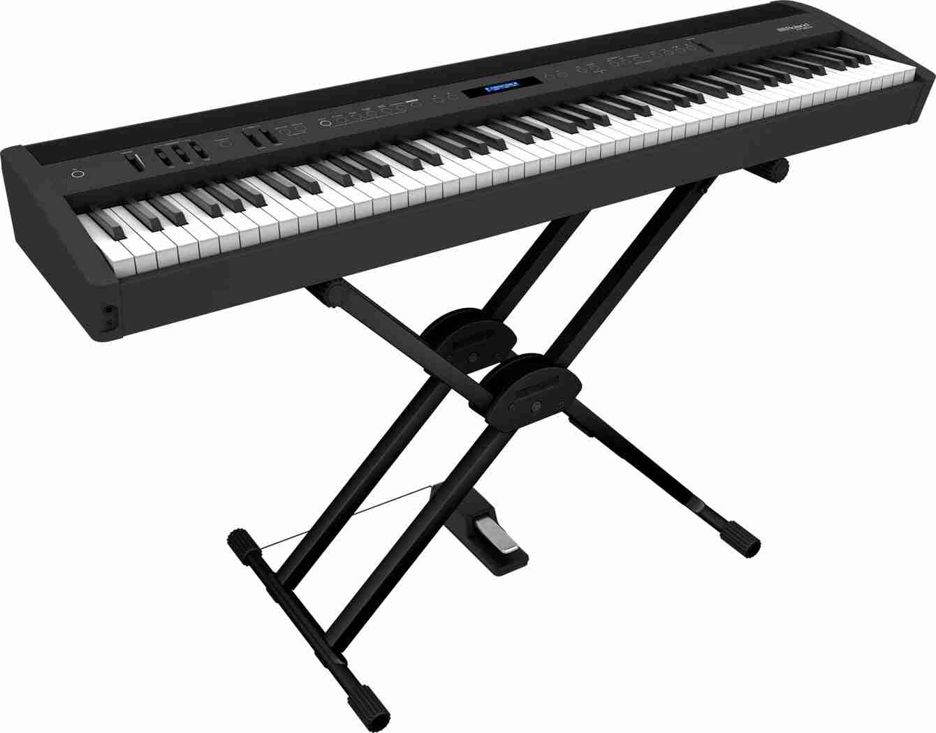 بيانو رقمي Roland FP-60X بـ 88 مفتاحاً مع محرك SuperNATURAL، أسود 3