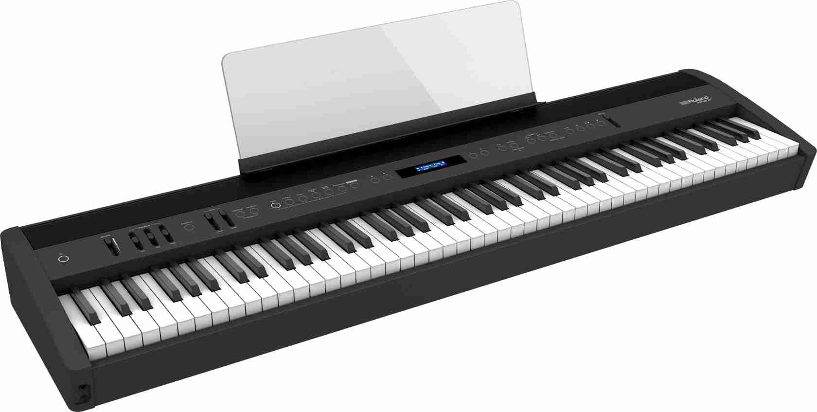 بيانو رقمي Roland FP-60X بـ 88 مفتاحاً مع محرك SuperNATURAL، أسود 4