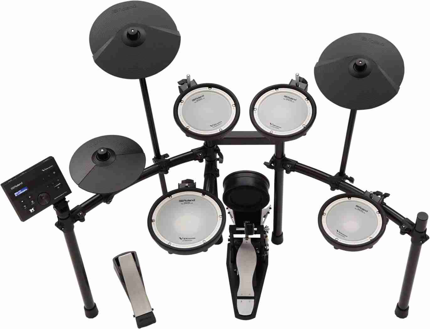 Roland TD-07KV Electronic Drum Kit with Mesh Heads and Bluetooth 5