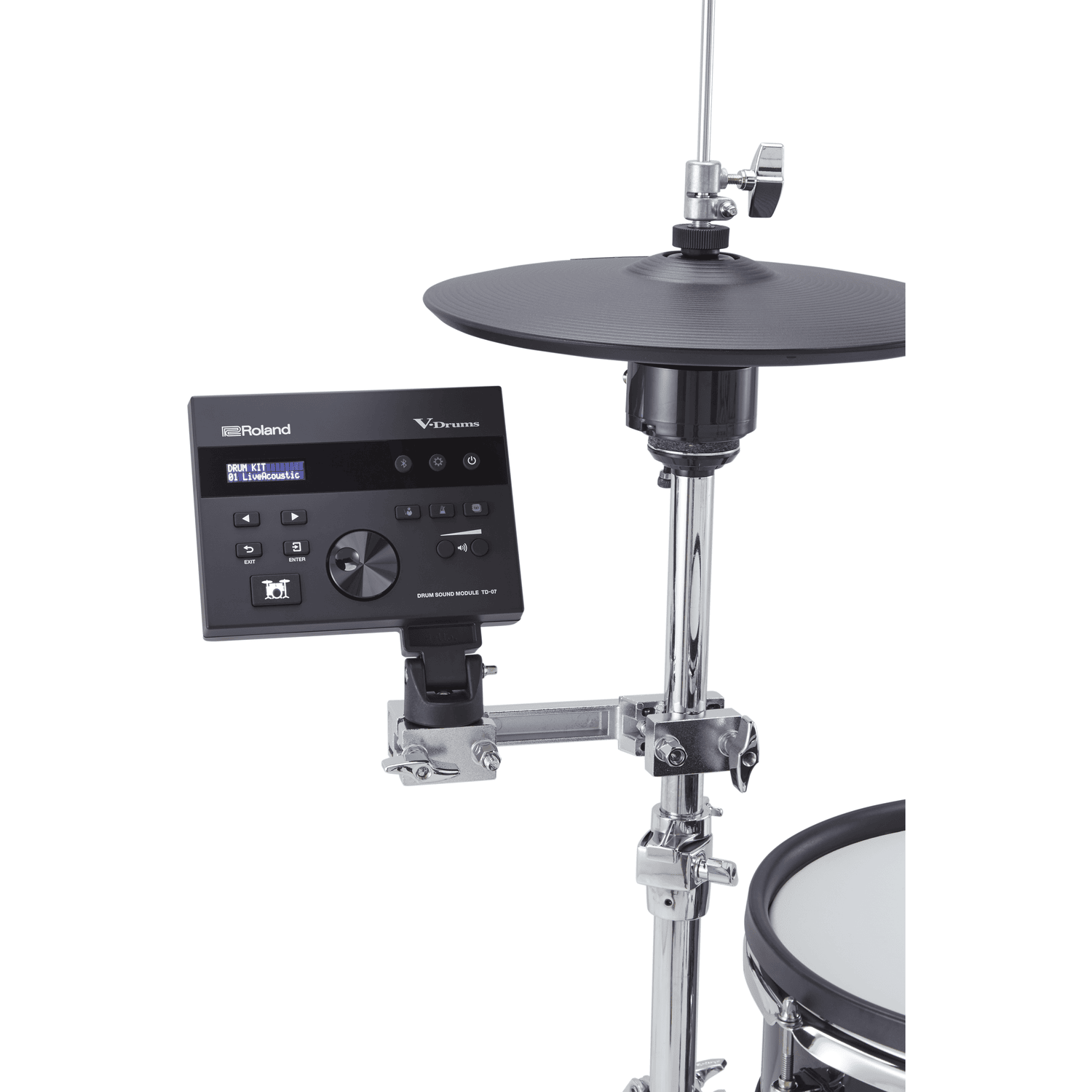 Roland VAD103 V-Drums Acoustic Design Electronic Drum Kit with Mesh Heads 7