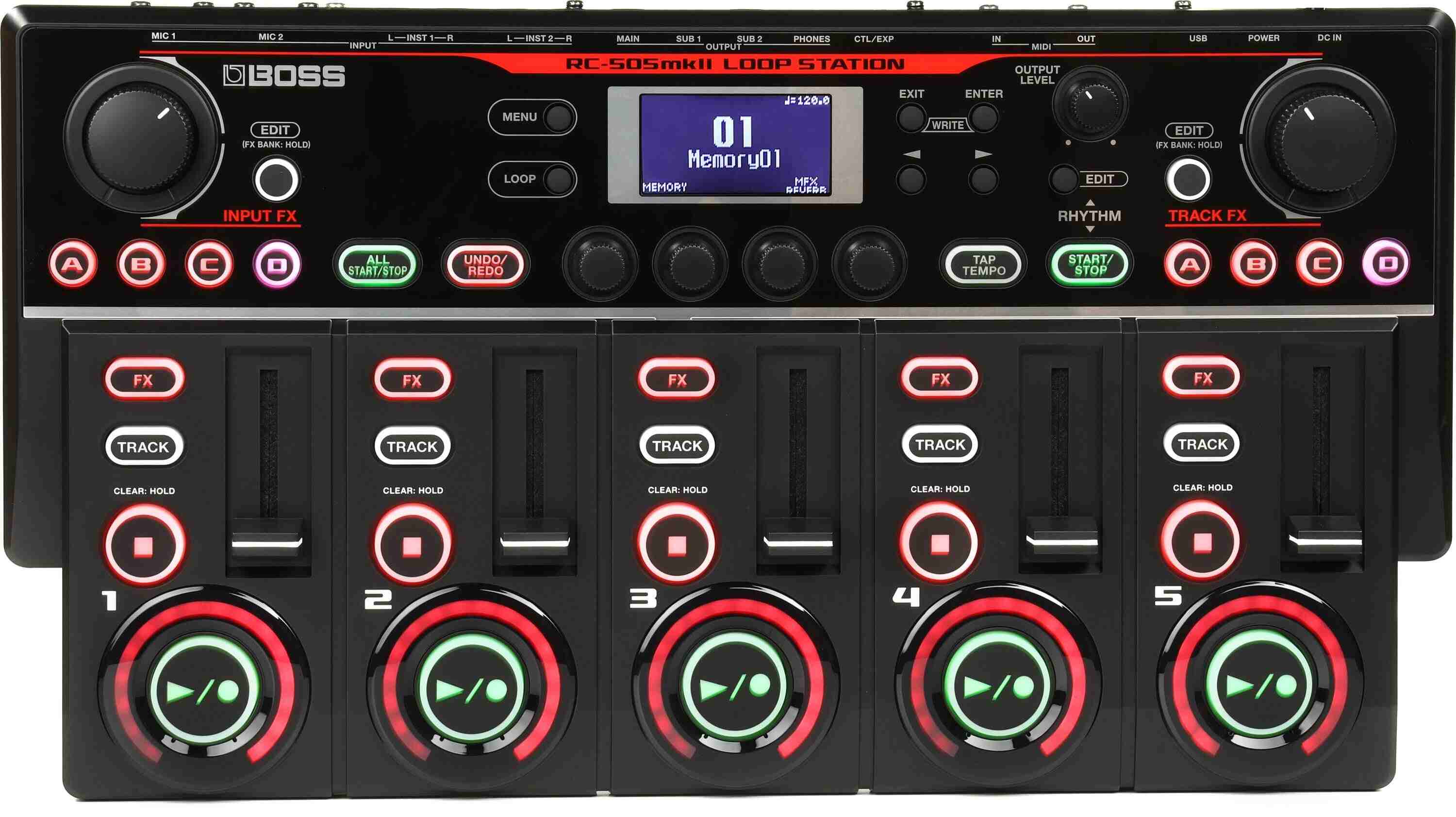 Boss RC-505MK2 Loop Station Tabletop Looper 5
