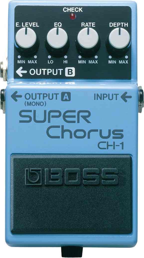 Boss CH-1 Super Chorus Guitar and Bass Effects Pedal 2