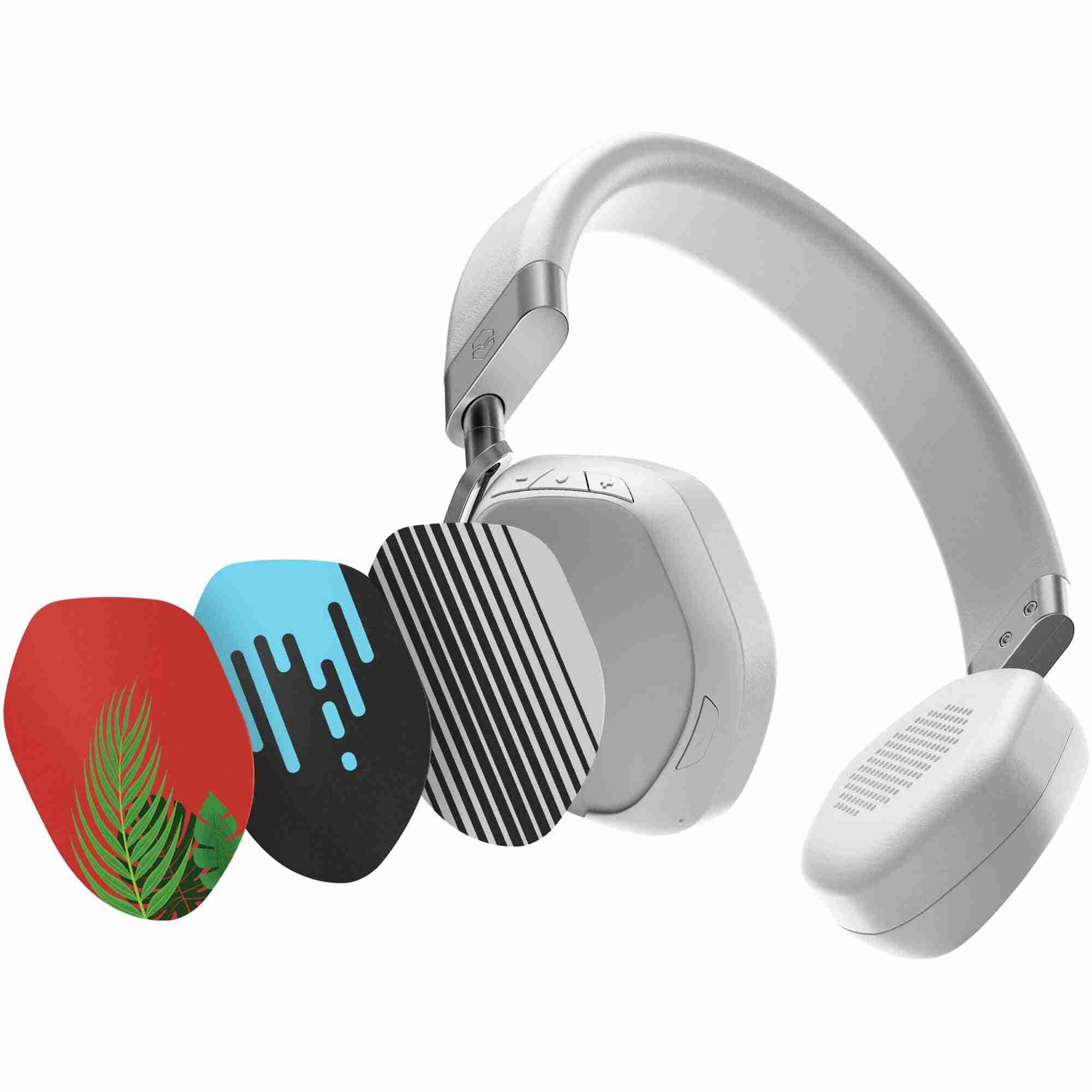 V-Moda S-80 On-Ear Wireless Bluetooth Headphones & Speaker System, White 4