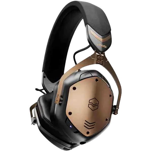 Roland V-MODA Crossfade 3 Wireless Over-Ear Headphones with Hi-Res Audio (Bronze Black)