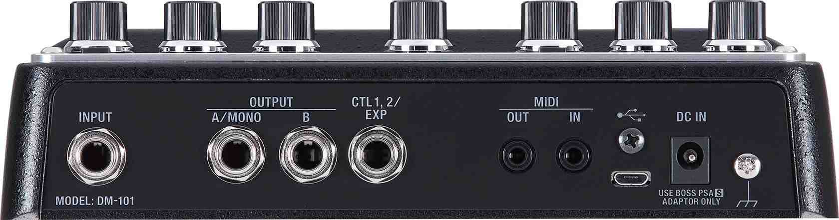 Boss DM-101 Delay Machine Analog Guitar Effects Pedal 9