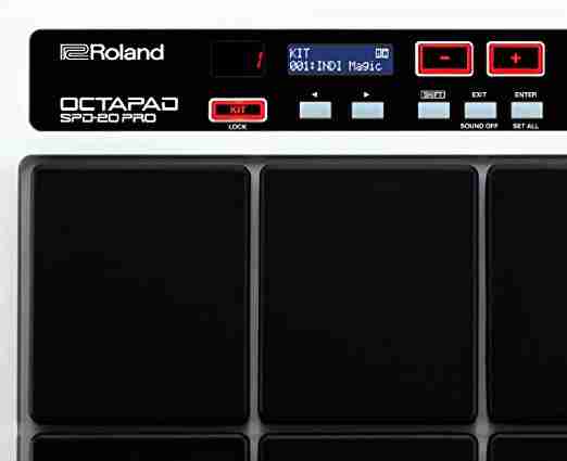 Roland SPD-20 PRO OCTAPAD Electronic Percussion Pad, Black 2