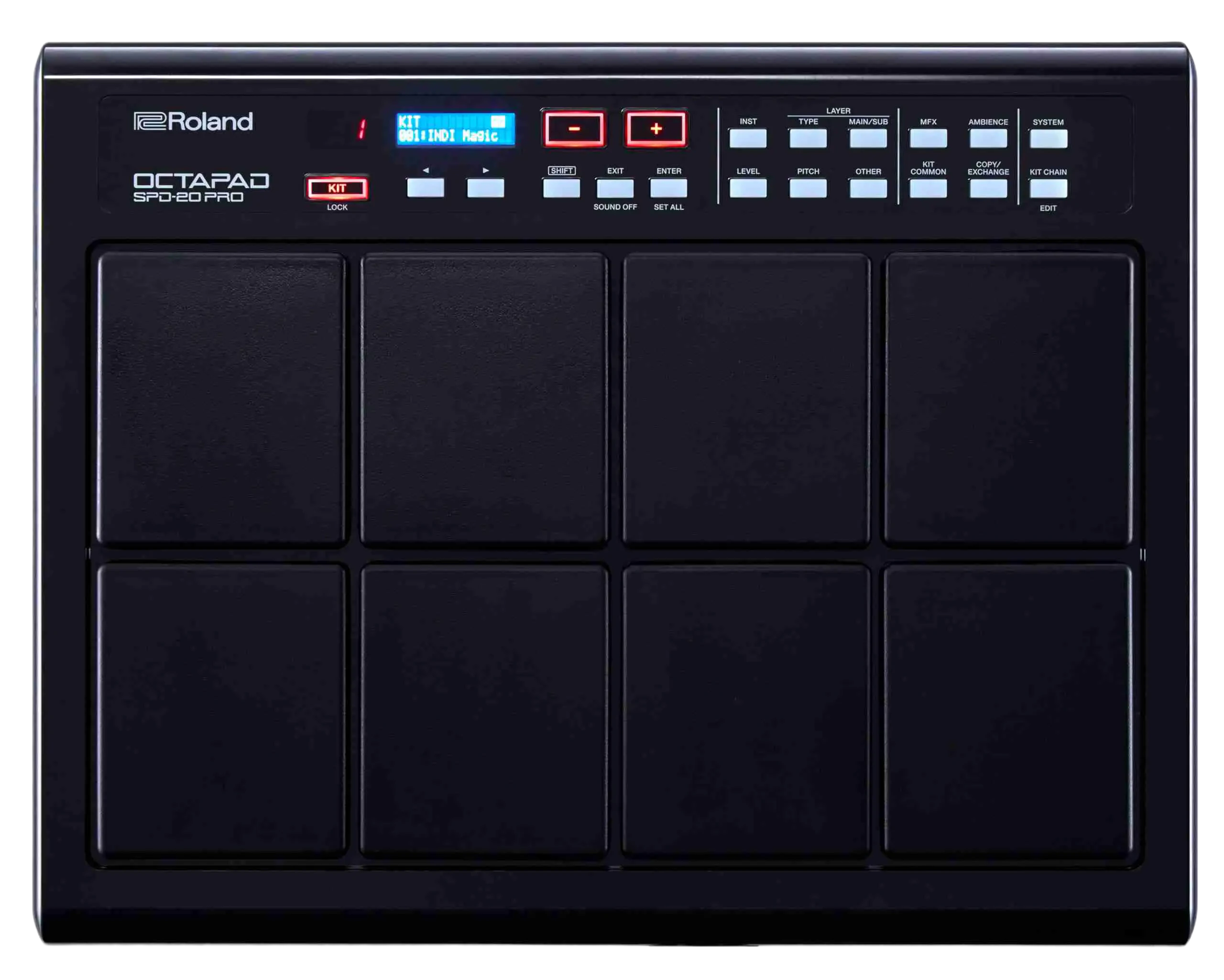 Roland SPD-20 PRO OCTAPAD Electronic Percussion Pad, Black