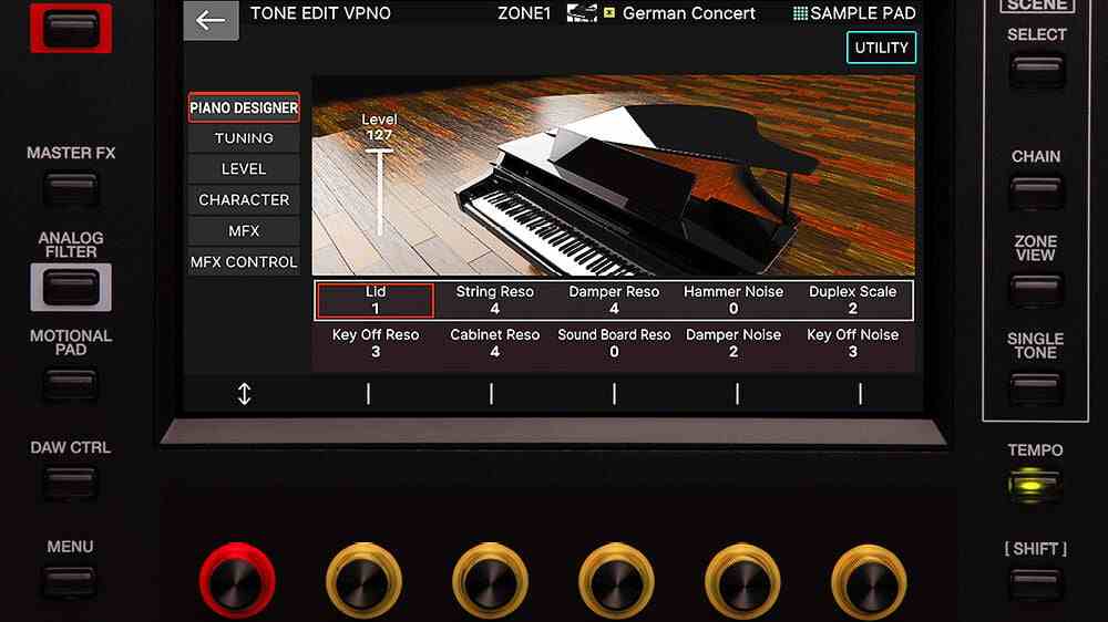 Roland FANTOM-8EX لوحة مفاتيح ورشة عمل موسيقية بـ 88 مفتاحًا 4