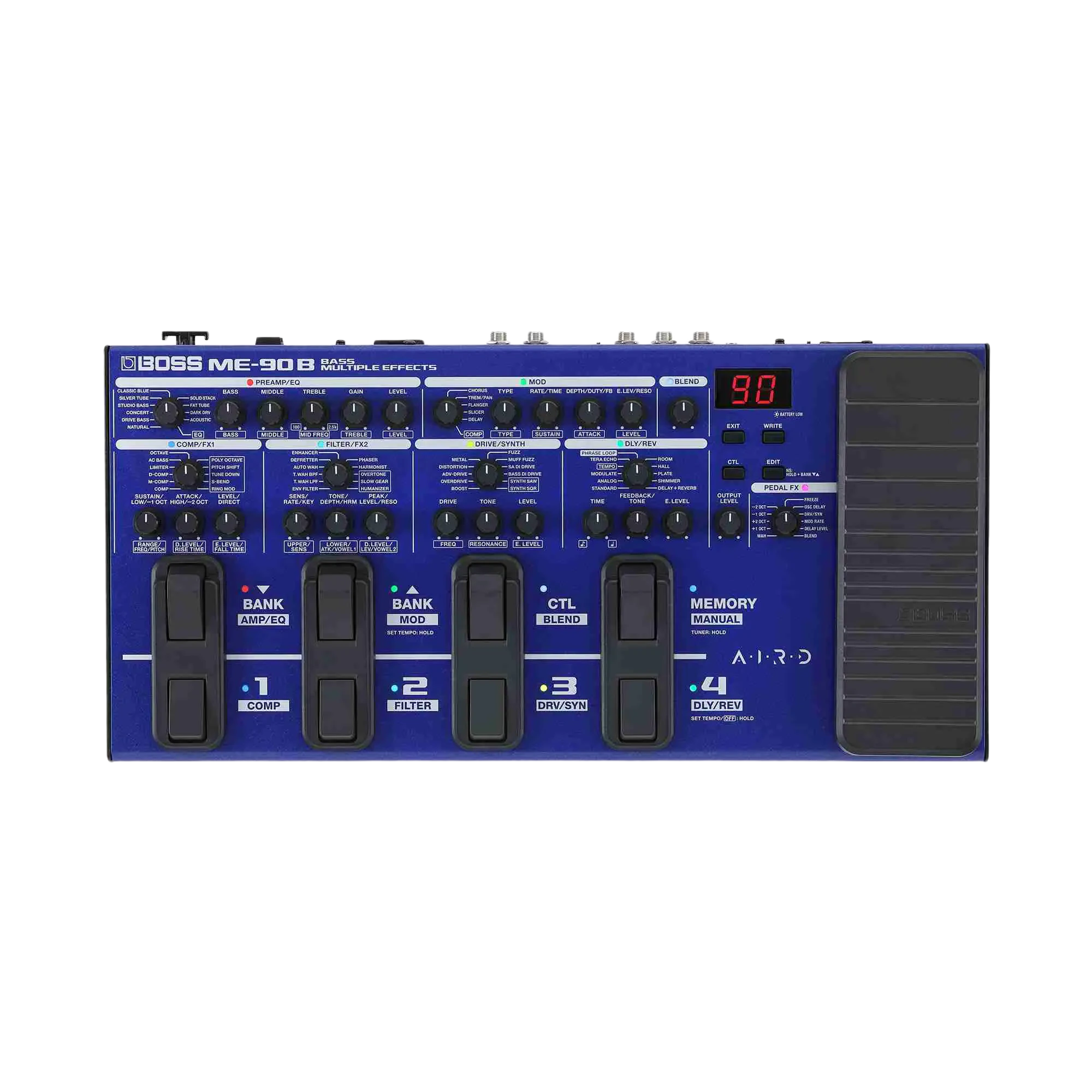 Boss ME-90B Bass Multi-Effects Processor Pedal