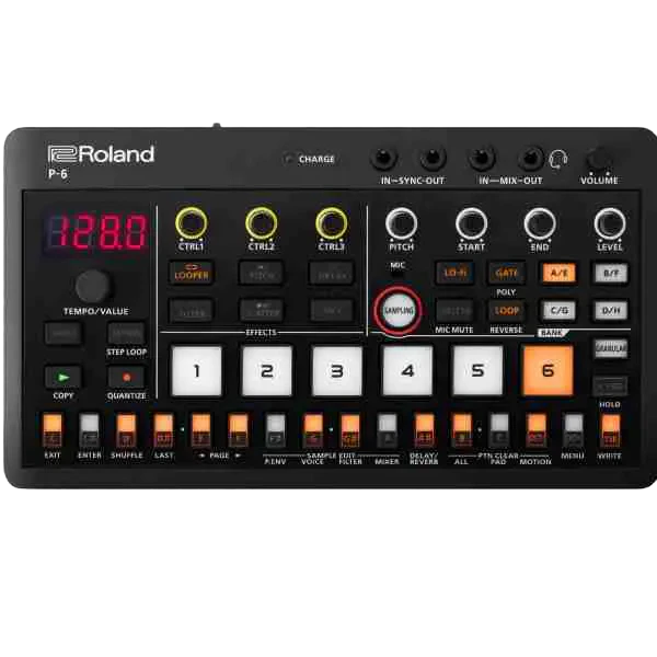 Roland P-6 AIRA Compact Creative Sampler and Sound Module 1