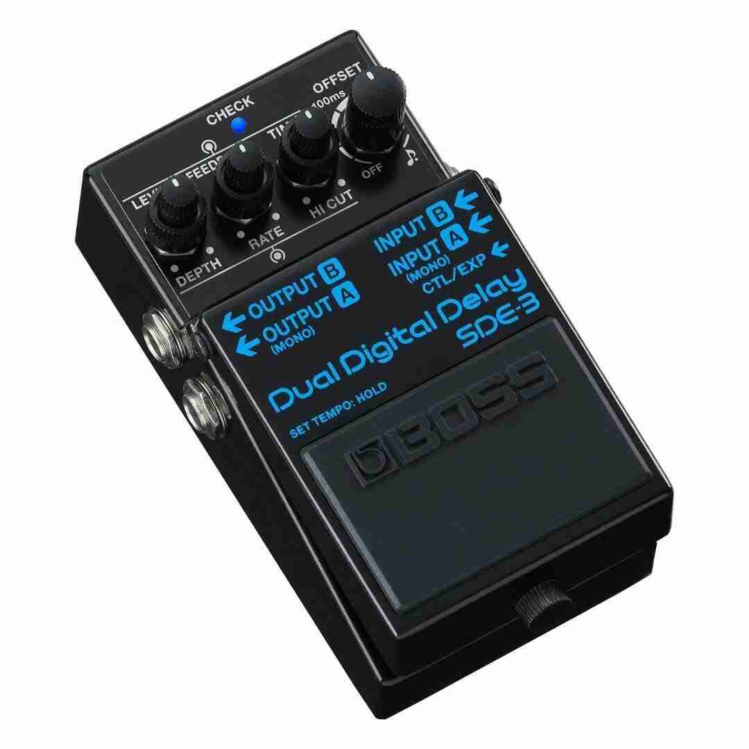 دواسة تأثيرات غيتار BOSS SDE-3 بتأخير رقمي مزدوج 10