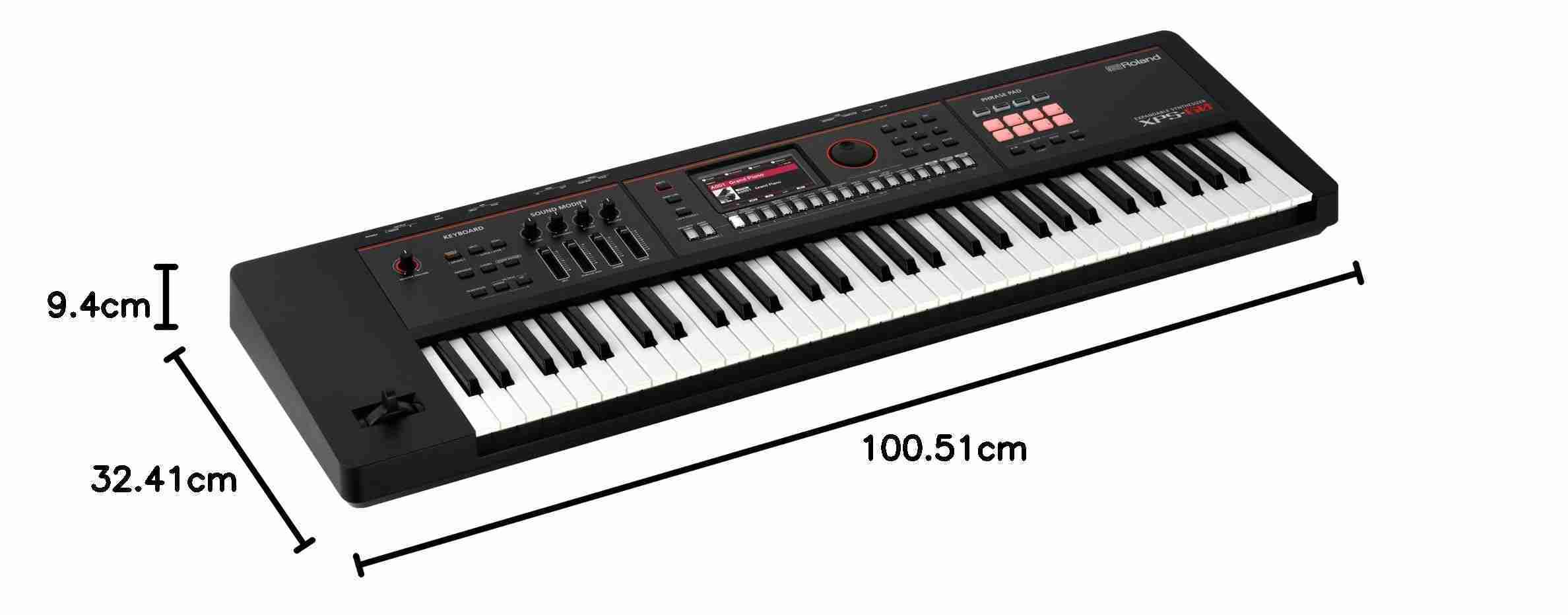 Roland XPS-60 61-Key Professional Performance Synthesizer Keyboard, Black 4