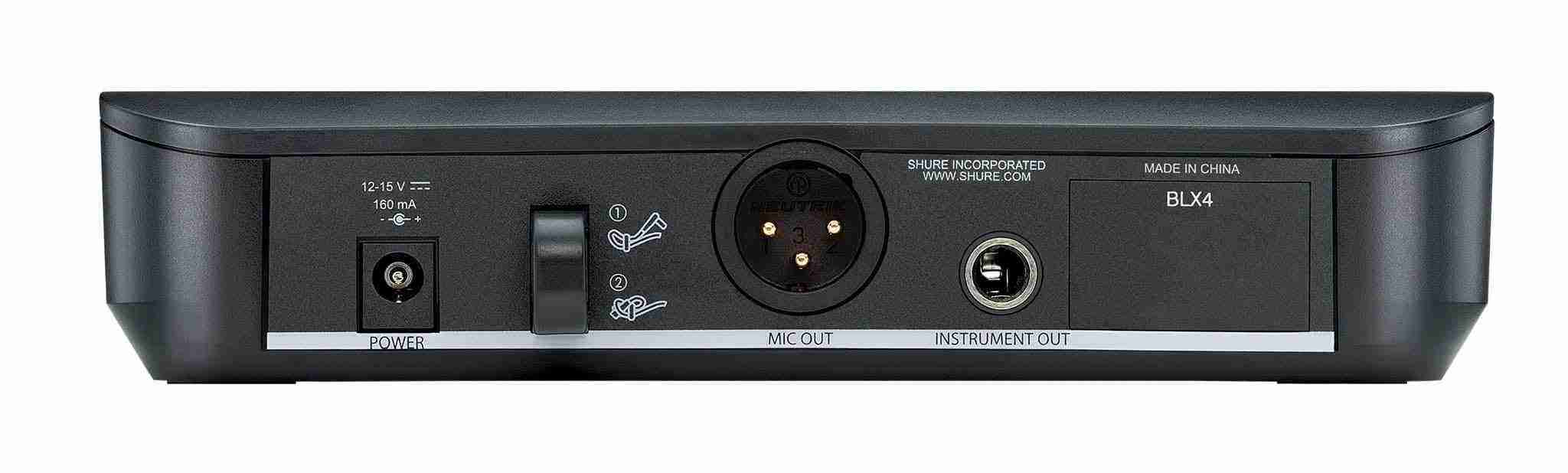Shure BLX24/SM58 نظام ميكروفون لاسلكي يدوي مع ميكروفون غنائي ديناميكي أحادي الاتجاه SM58 5
